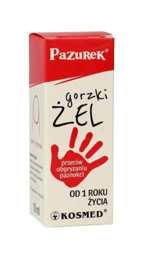 Kosmed Pazurek Bitter Gel proti obhrýzaniu nechtov