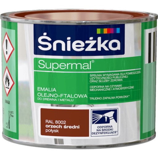 ŚNIEŻKA SUPERMAL OLEJ-PHTAL VLAŠSKÝ ORECH STREDNÝ 0,2L
