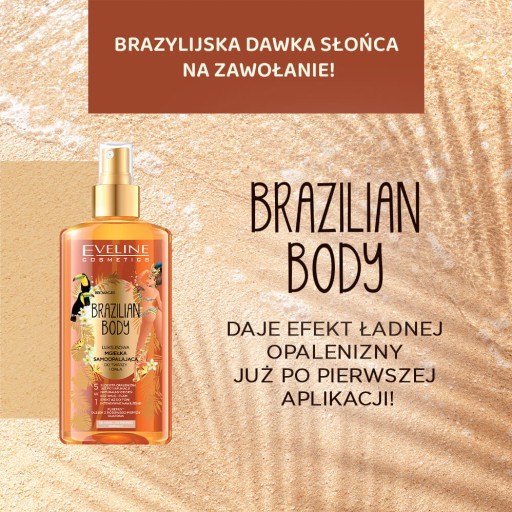 Brazílska telová hmla Eveline Cosmetics