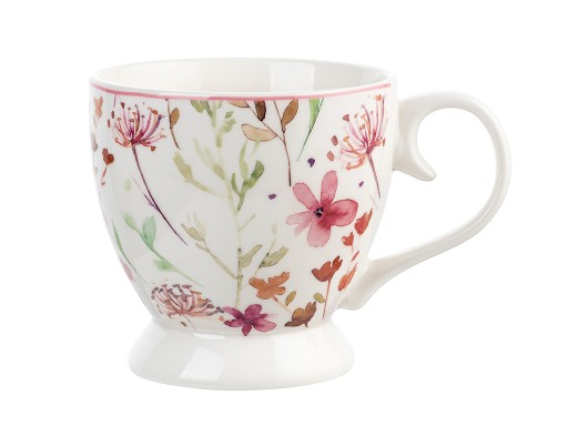 Florina Lea porcelánový hrnček na stopke, 440 ml