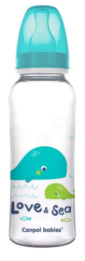 CANPOL BABIES ÚZKA FĽAŠA LOVE SEA 250ML 59/400