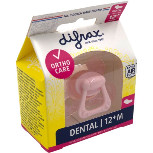 DIFRAX DENTAL cumlík 12+M PRÁŠKOVÝ RUŽOVÝ