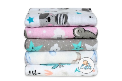 PLIENKA FLANNEL, farebná, hrubá, vyrobená z FLANNELU, Poľská výroba