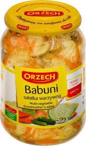 Orechový babičkin zeleninový šalát 840g