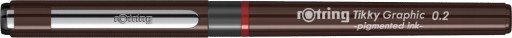 Rotring Tikky 0,2 mm čierne kresliace pero