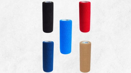 KOHÉZNY ELASTICKÝ SAMOLEPIACI BANDÁŽ STOKBAN 15CM X 4,5M ČIERNA