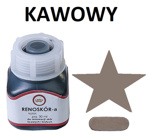 FARBA NA KOŽENKU RENOLEATHER káva