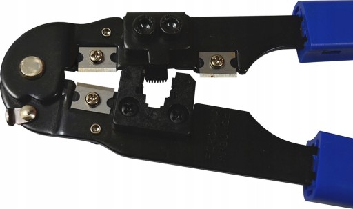 Krimpovací nástroj pre LAN RJ45 MODULÁRNE ZÁSTRČKY RJ-45 REZACIA FUNKCIA