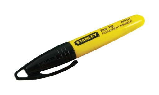 MINI ČIERNY ZNAČOVAČ OKRUHÝ STANLEY TIP