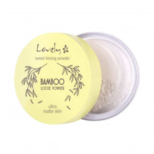 LOVELY Bamboo Loose Powder transparentný púder