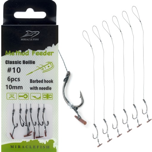 NÁVODY, TEFLÓNOVÉ HÁČKY, MET. FEEDER PUSH STOP R10