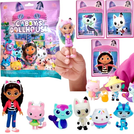 SACHET CAT HOUSE GABI SET 4v1 POSTAVKA PREKVAPENIE 3 KARTY KOLEKCIA