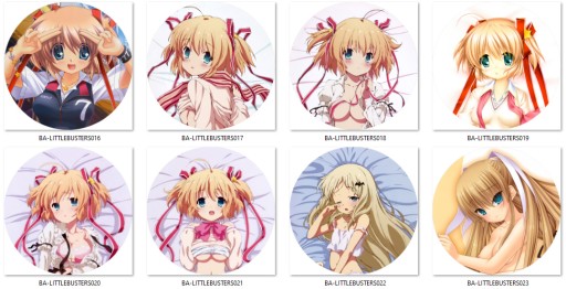 Špendlíky Little Busters! anime manga NA VÝBER