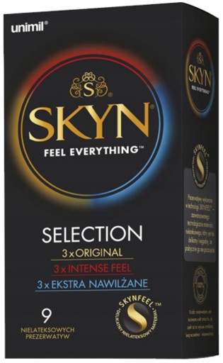 UNIMIL SKYN SELECTION FEEL VŠETKO 9 KUSOV