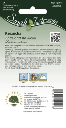 Semená na klíčky Žerucha 30g - Semená - W. Legutko