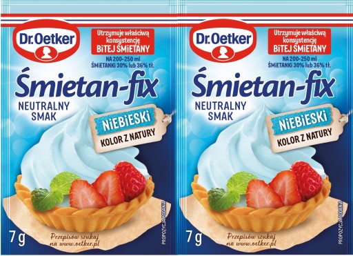 DR. Oetker Śmietan-fix modrá 2 x 7 g