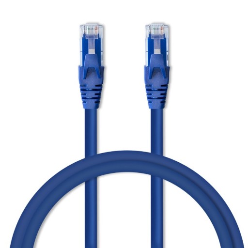 Sieťový kábel LAN INTERNET Patchcord UTP CAT6 2xRJ-45 2m rýchlosť zlatý