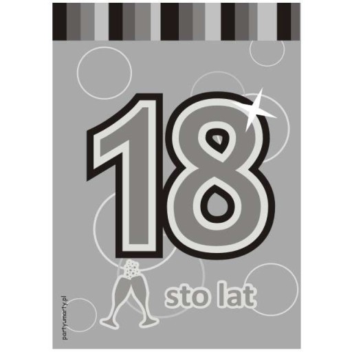 narodeninové etikety na ALCOHOL vodka 18. narodeniny
