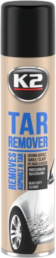 K2 TAR REMOVER ODSTRAŇUJE dechtovú samolepiacu pásku živicový asfalt ODSTRAŇOVANIE 300ml
