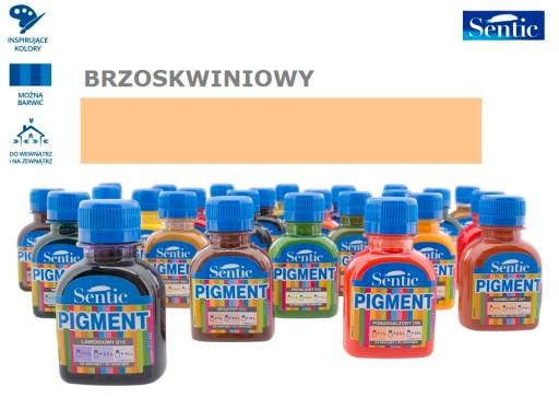 PIGMENT NA SMALTOVÉ FARBY, EMULZIA, 80 ml, BROSKYŇA