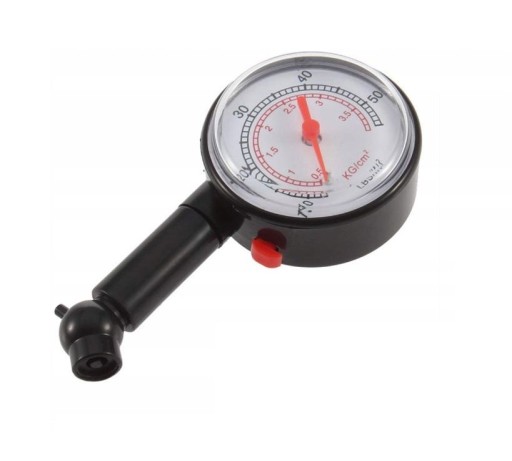 Tlakomer Analógový tlakomer v pneumatikách 0-4,1 BAR / 60 PSI