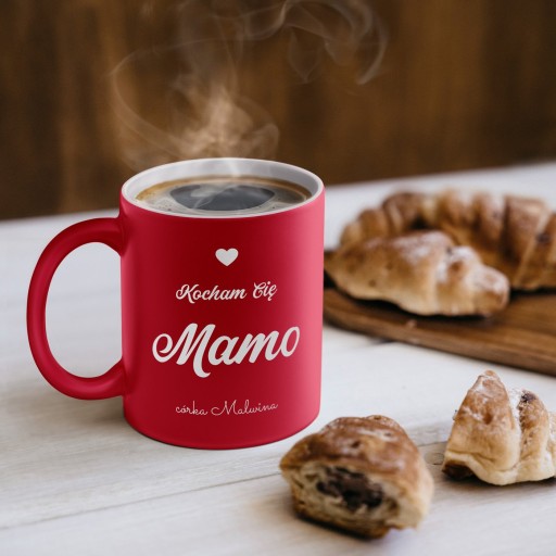 Darček ku Dňu matiek, keramický hrnček s menom, prispôsobený pre mamu