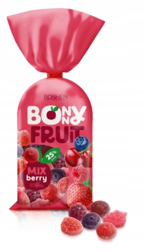 Roshen Jelly želé Bonny-Fruit berry mix 200 g