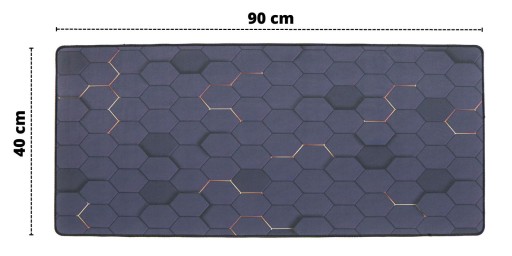 XXL herná podložka pod myš a klávesnicu