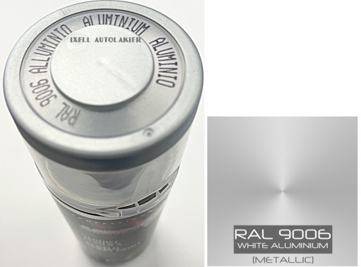 RAL 9006 svetlostrieborná AKRYLOVÝ LAK SPREJ 1233