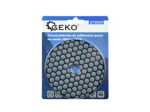 Leštiaci kotúč na suché brúsenie kameniny 100mm GR50 G78930 GEKO