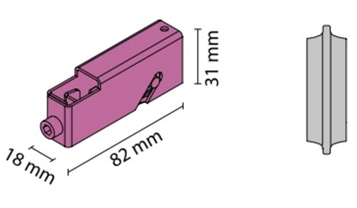 Vozík na kolieskach typ V Gama Frame Bimak ND-510M