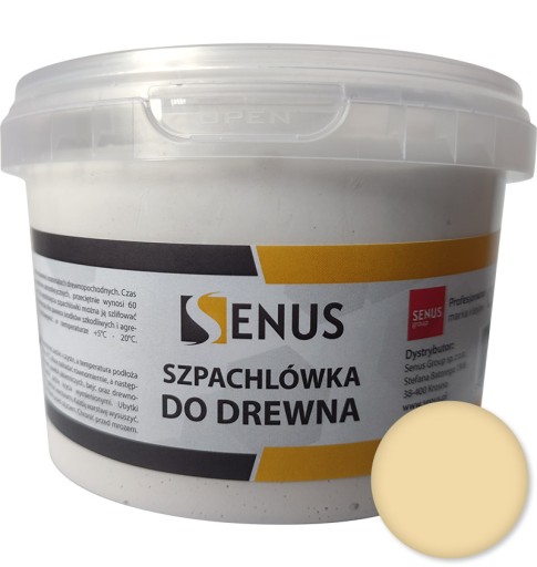 Senus wood filler 1kg ASH