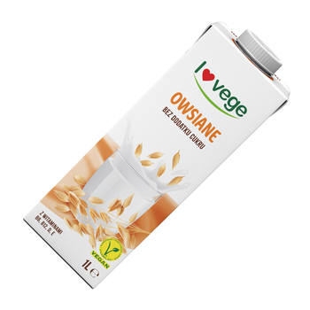 1x 1L SANTE Lovege ovsená kaša bez cukru