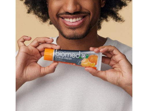 Splat Biomed Citrus Fresh zubná pasta bez fluoridu Citrusová príchuť 100g