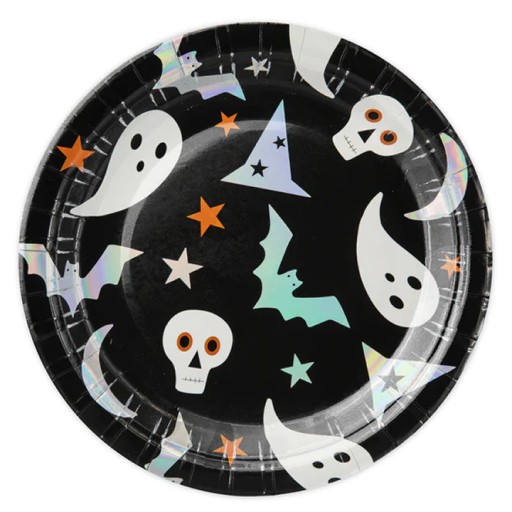 halloween papierové poháre, 6ks, duchovia