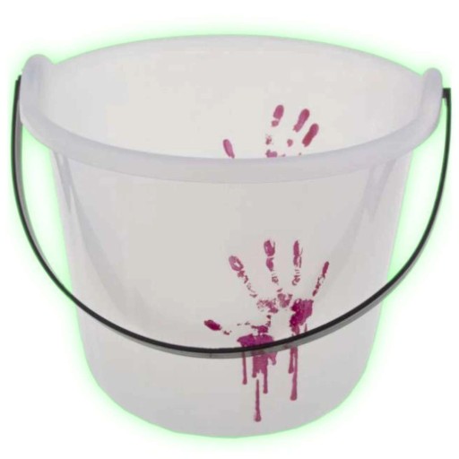 BUCKET OF BLOOD cukríky sladkosti ŽIARAJÚCE uv GLOW