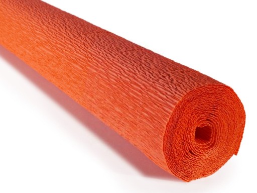 Taliansky krepový papier 180g 50x250 cm oranžový - 17E6