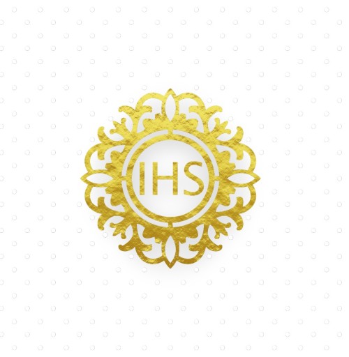 KW Pass Embossing Communion IHS