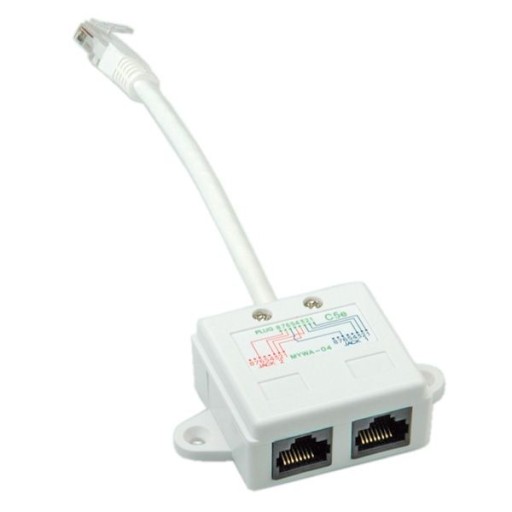 VALUE T-Adaptér splitter Cat.5e UTP