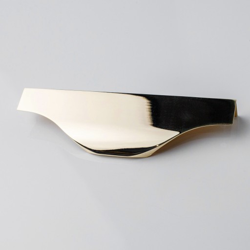 NÁBYTKOVÁ KĽÚČKA FRANCO EDGE 160/180MM ZLATÝ LESK