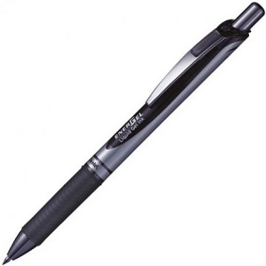 Pentel EnerGel BL77 kolieskové pero, čierne