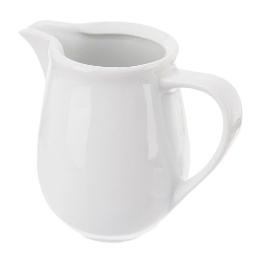 Malý porcelánový džbán MLECZNIK na mlieko, smotanu, omáčky, dipy, 80 ml