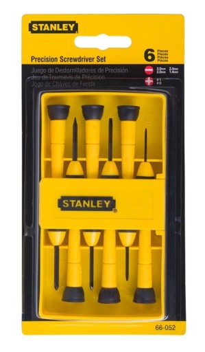 Hodinárske skrutkovače STANLEY, sada 6 ks