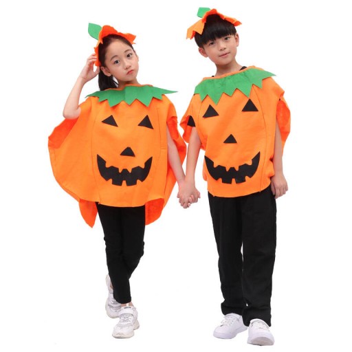 Oblečenie Halloween maškarný karnevalový kostým pre deti Súprava tekvíc