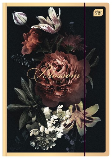 Zakladač s gumičkou A4 Satin Gold 1 Interprint