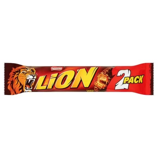 LION 2 BAL Čokoládová tyčinka karamelová 2x 30g