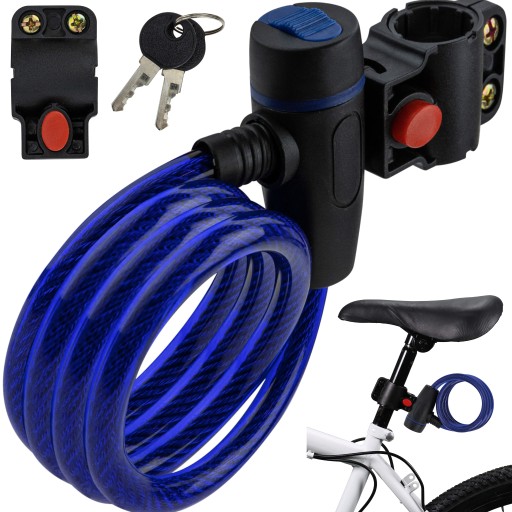 PEVNÝ ZÁMOK NA BICYKEL, DLHÝ ZÁMOK NA BICYKEL