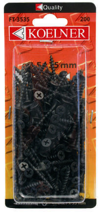 Skrutky do plechu 3,5x45mm 120 ks