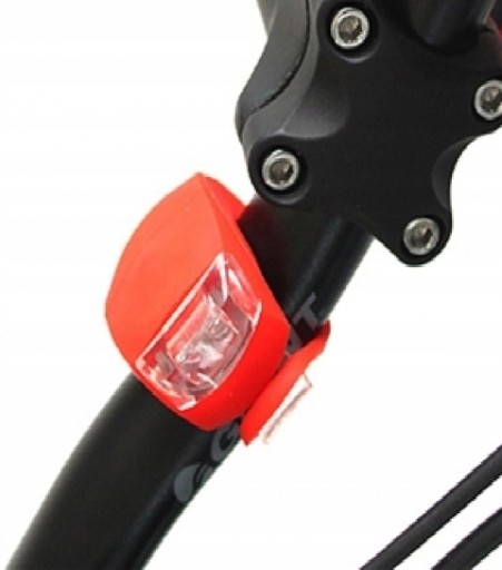 LED BICYKLOSVETLO PREDNÉ ZADNÉ 2ks + BATÉRIE