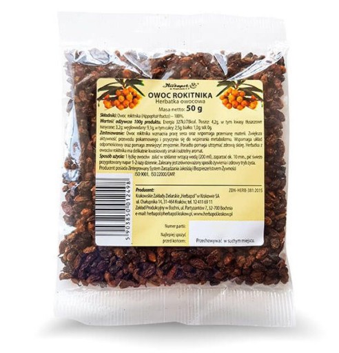 HERBAPOL OVOCIE MORSKEJ SÚČKY 50 g
